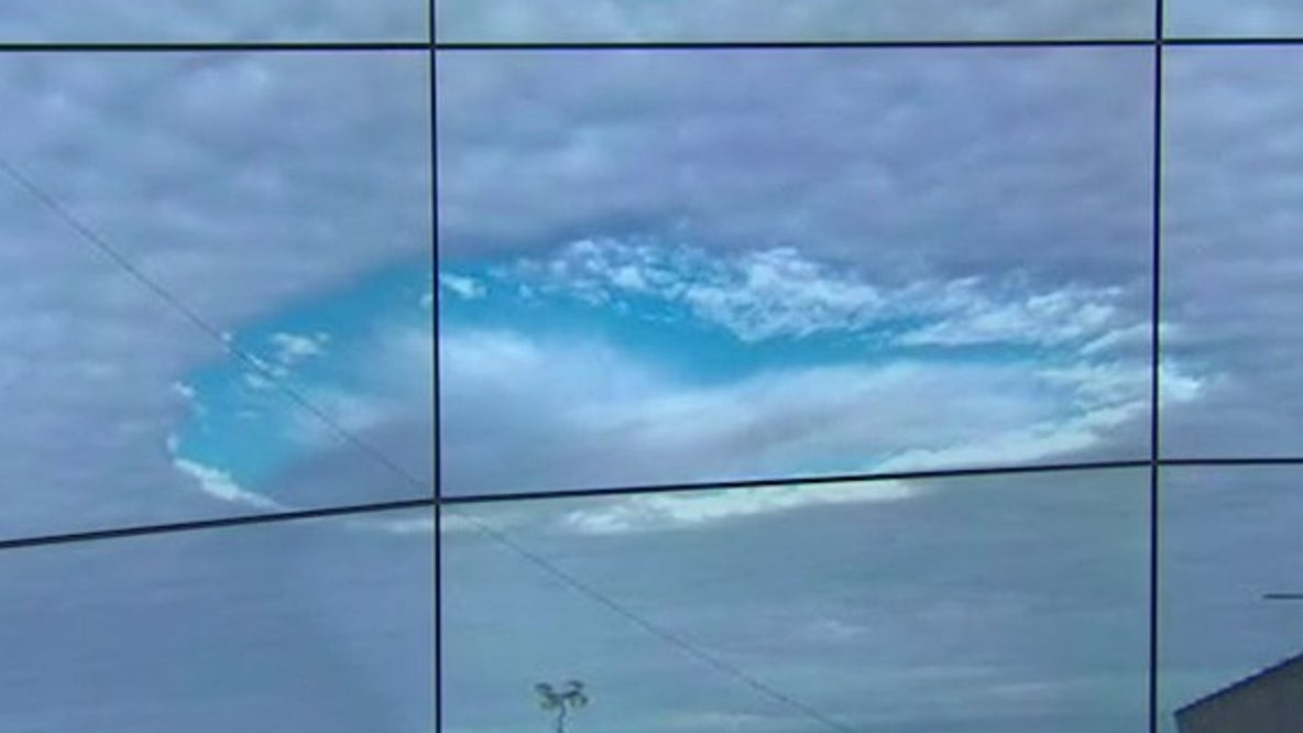 What's a hole punch cloud?