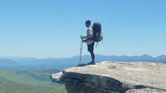 Teacher hikes Appalachian Trail to raise funds for student-athletes