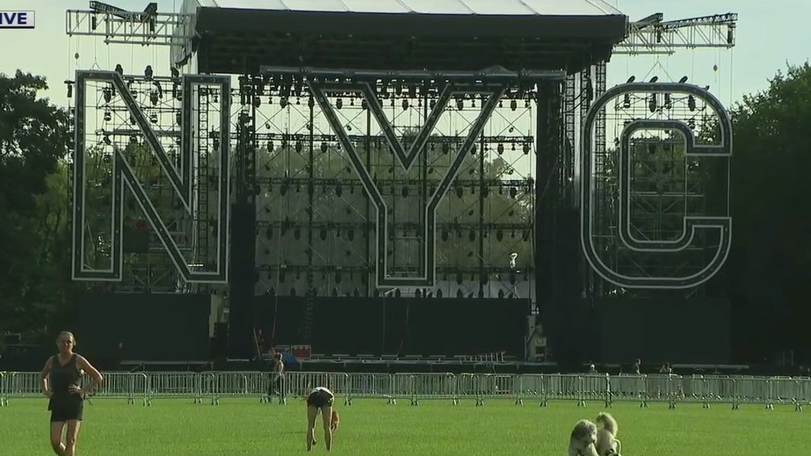 Great Lawn ready for recovery concert
