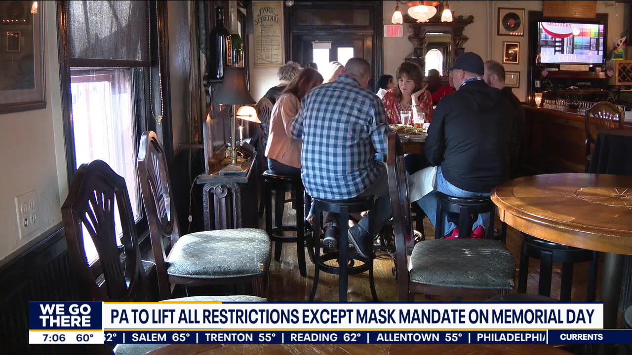 Pennsylvania plans to rollback most COVID-19 restrictions on Memorial Day