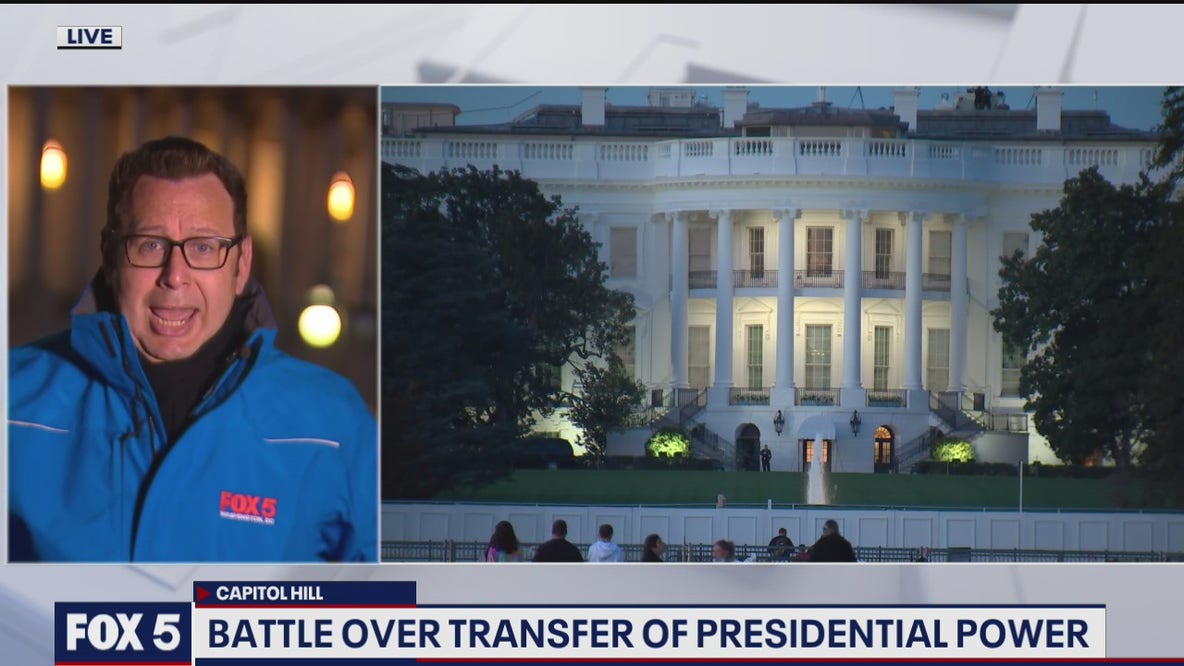 Battle over transfer of presidential power
