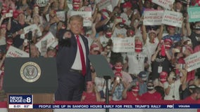Trump holds first rally since contracting coronavirus