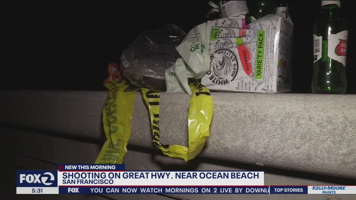 Possible sideshow and shooting in SF, shooting at Ocean Beach