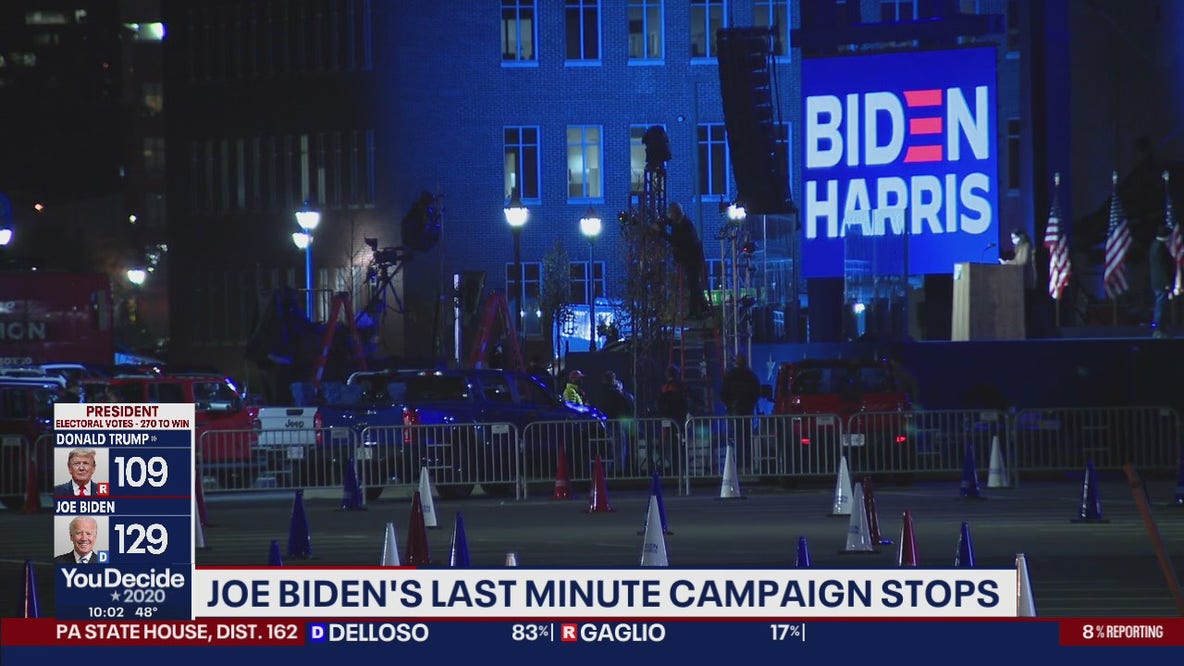 Joe Biden expected to speak Election Night in Wilmington