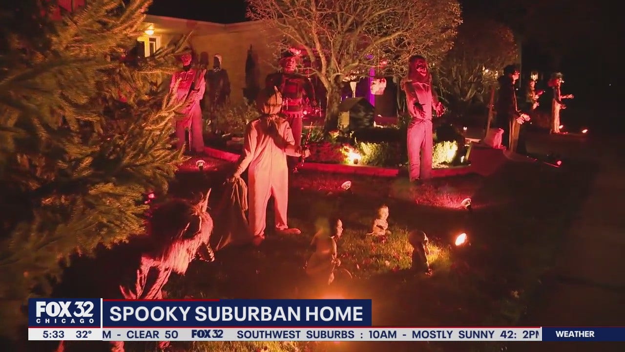 Lemont home goes all in with Halloween decorations