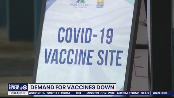 Vaccination sites look to downsize amid lower demand