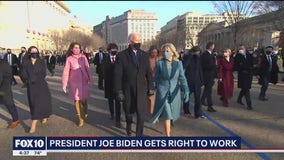 Political analyst weighs in on President Biden's first day in office