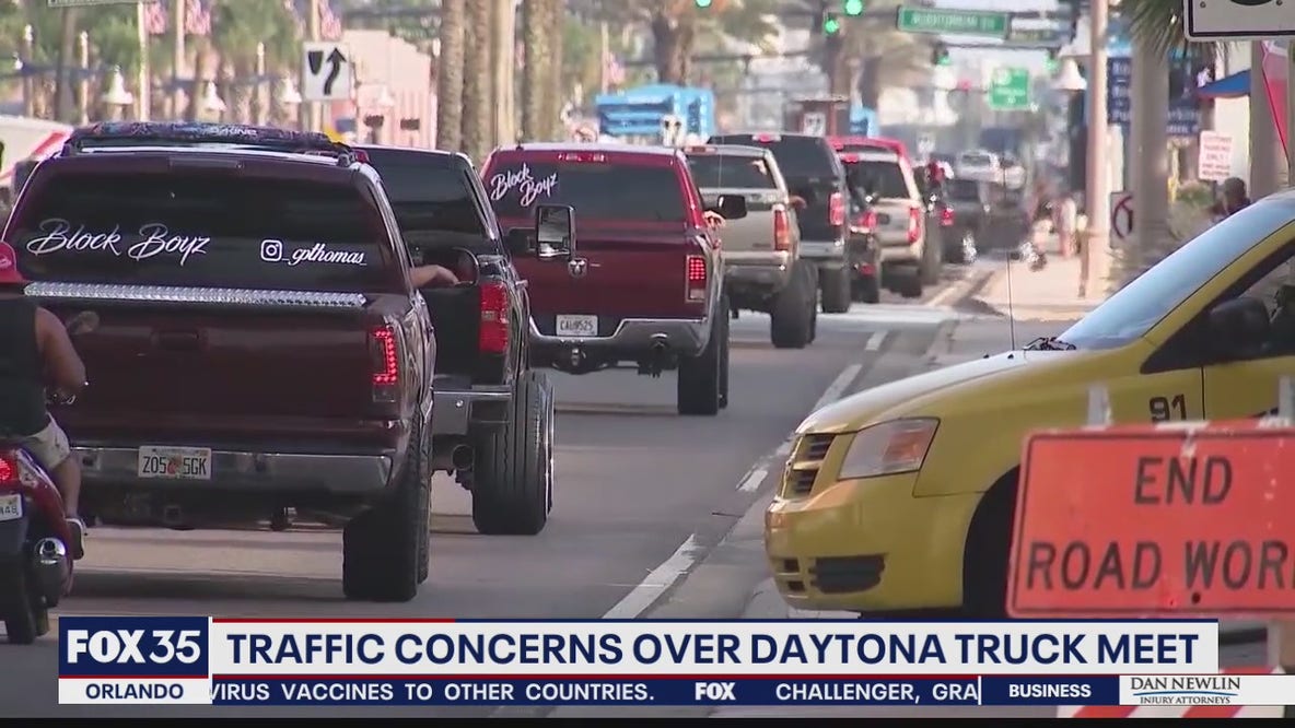 Traffic concerns over Daytona Truck Meet