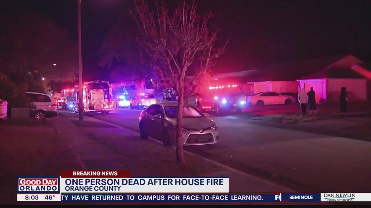1 dead in early morning house fire in Orange County