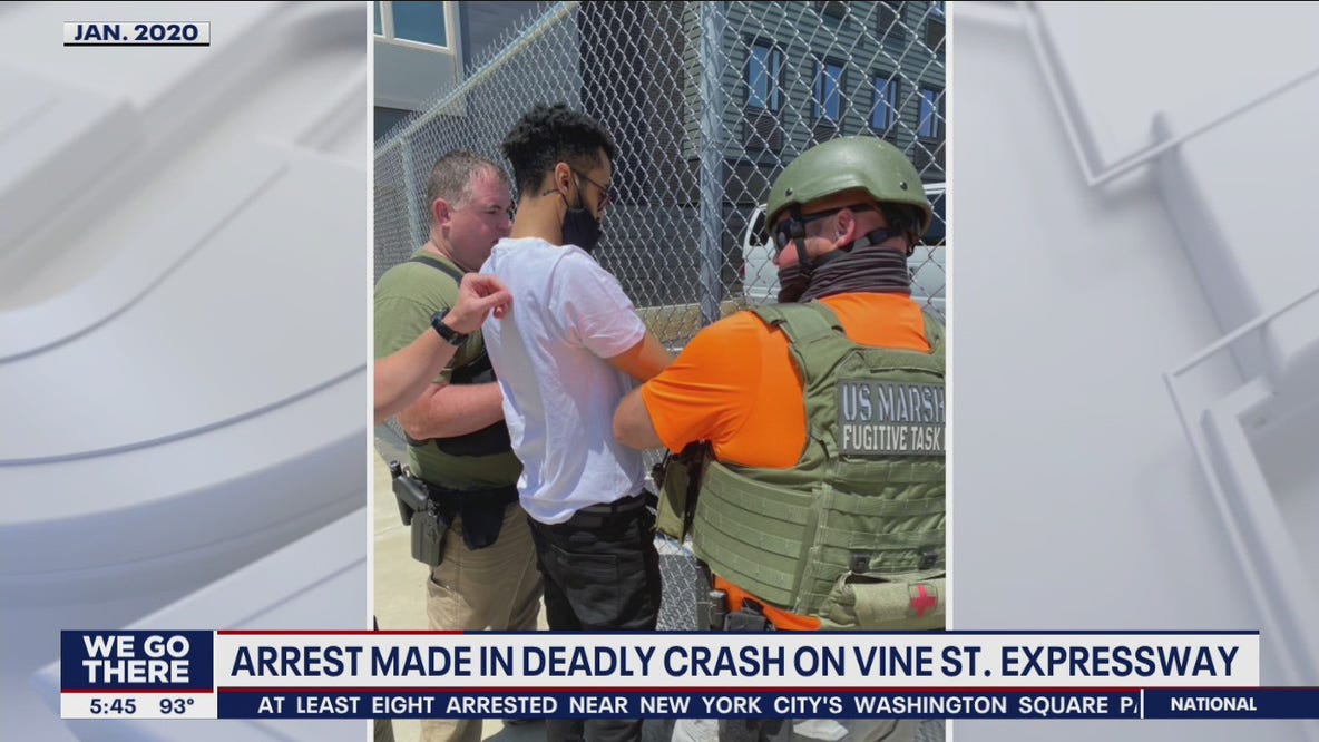 US Marshals arrest man wanted in deadly I-676 crash