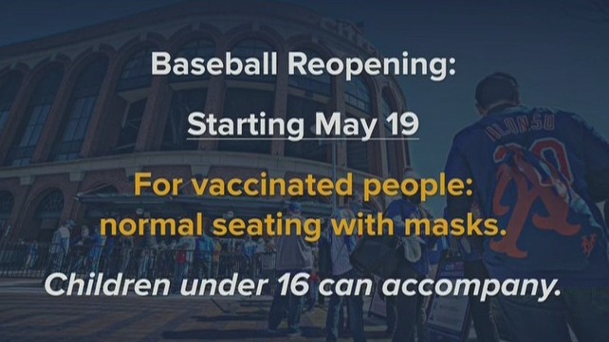 Baseball reopening May 19