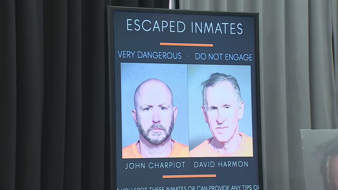 2 inmates breach fence, escape from state prison in Florence