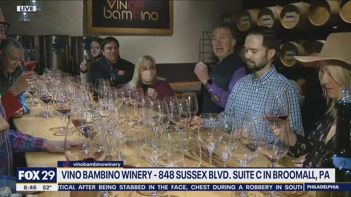 Vino Bambino Winery is an interactive wine tasting, blending experience