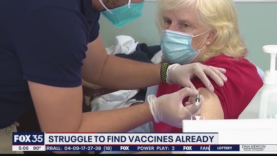 Struggle to find vaccine as eligibility expands