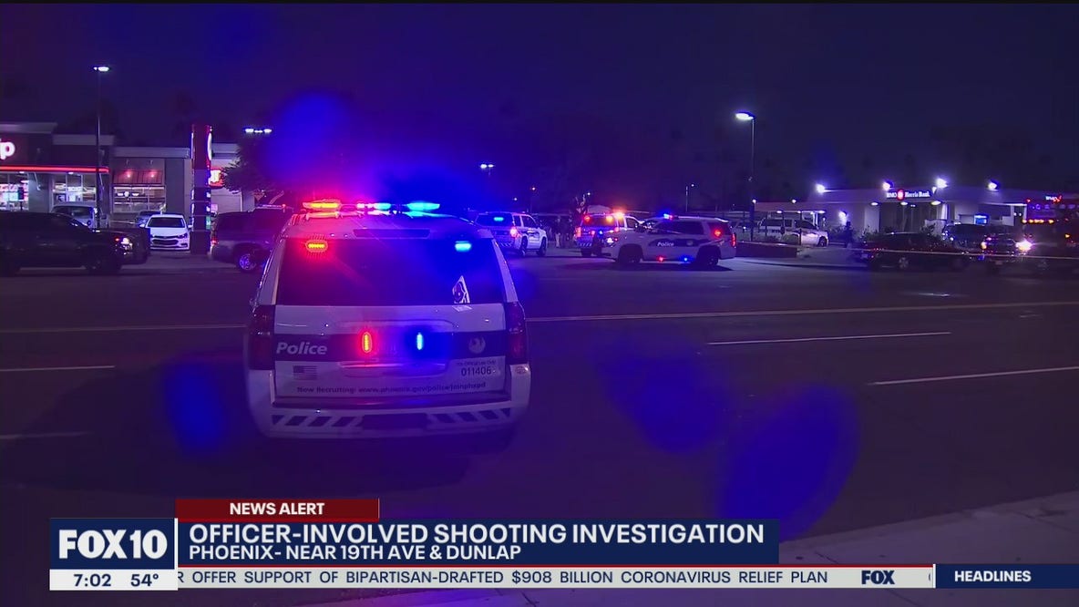 Phoenix police: Suspect injured, no officers hurt in shooting near 19th Avenue and Dunlap