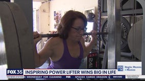 Inspiring power lifter wins big in life