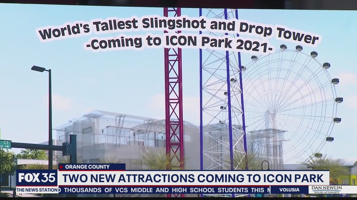 New attractions being added to ICON Park on Orlando's I-Drive