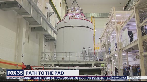 NASA's Orion spacecraft moving forward