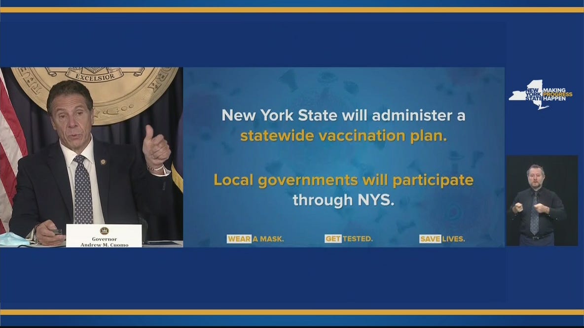 Gov. Cuomo COVID press conference for October 18