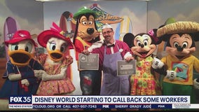 Disney World starting to call back some workers
