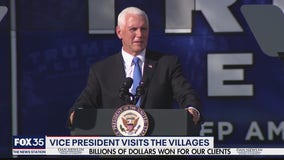Vice President Pence holds rally in The Villages