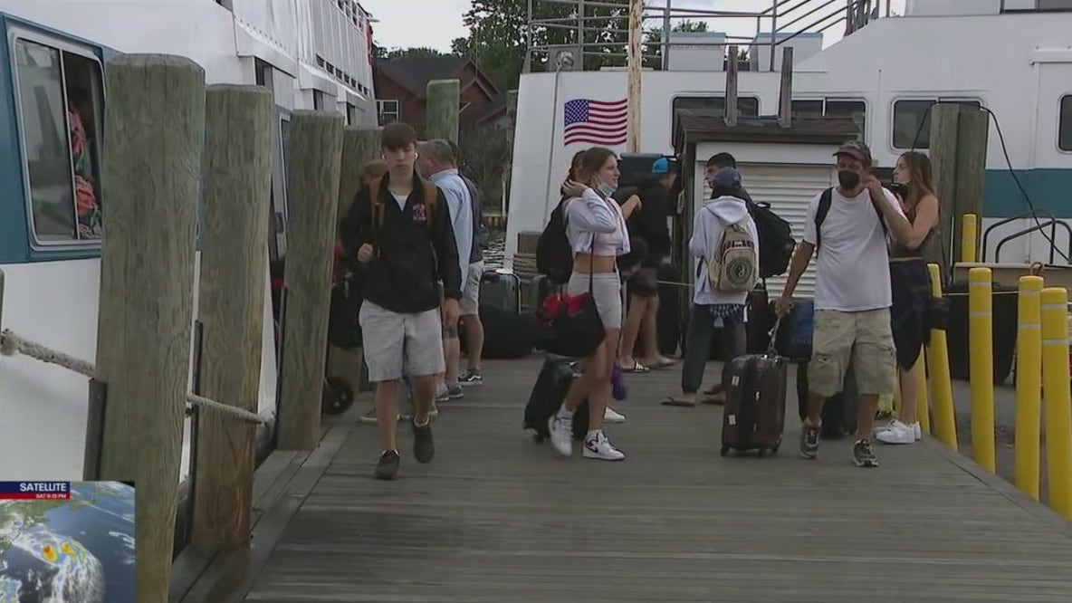 Voluntary evacuation orders for Fire Island