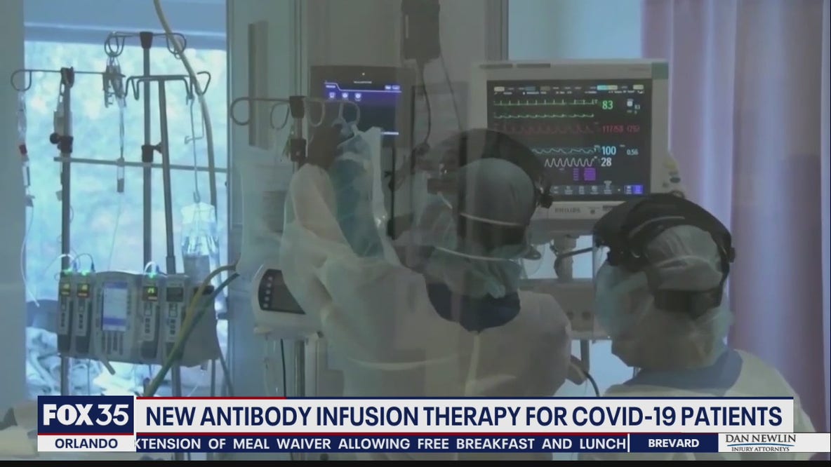 New antibody infusion therapy for COVID-19 patients