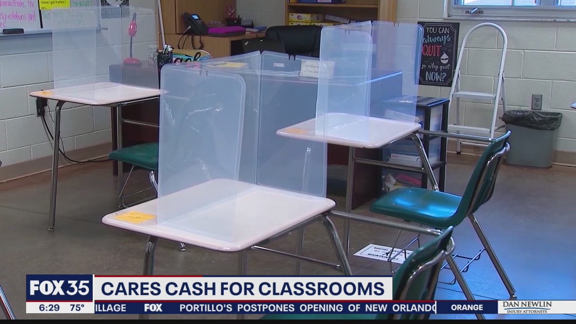 FOX 35 INVESTIGATES: Federal coronavirus relief money in schools