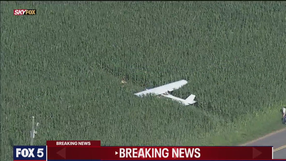 Plane forced to make landing in Fauquier County field