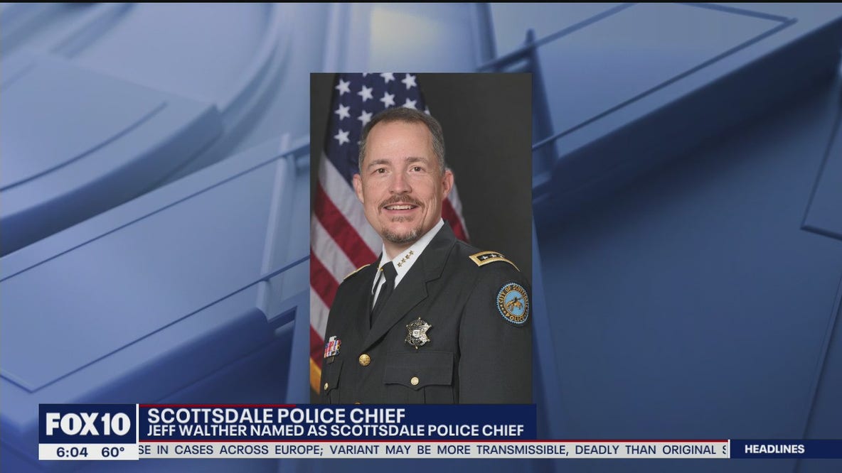 Jeff Walther named as new Scottsdale police chief