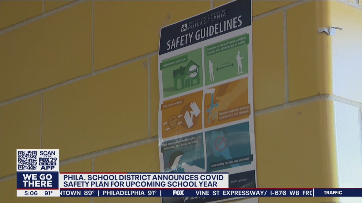 School District of Philadelphia will require teachers, students to wear masks in the fall