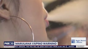 Marijuana vaping warning
