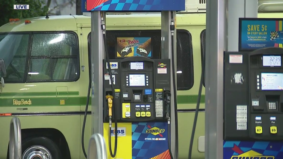 Memorial Day surge in travel means spiking gas pump costs