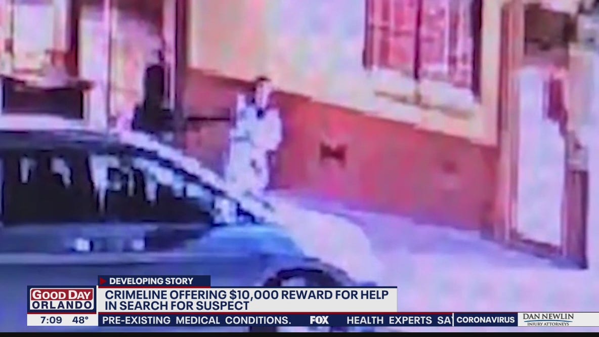 Crimeline offering reward for help in search for shooting suspect