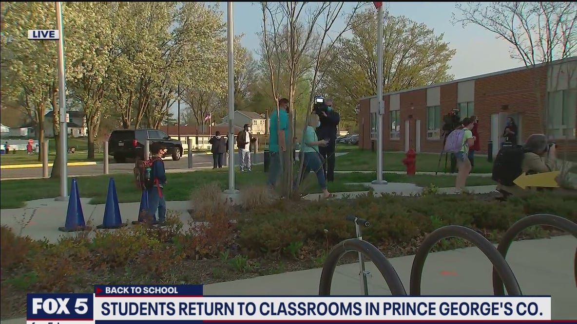 Students begin return to classrooms in Prince George’s County schools