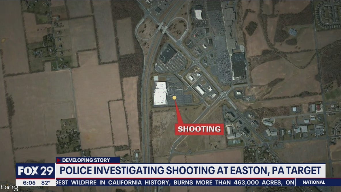 Police investigating shooting at Target in Easton