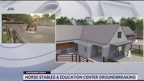 Park Police breaking ground on new horse stables and education center on National Mall