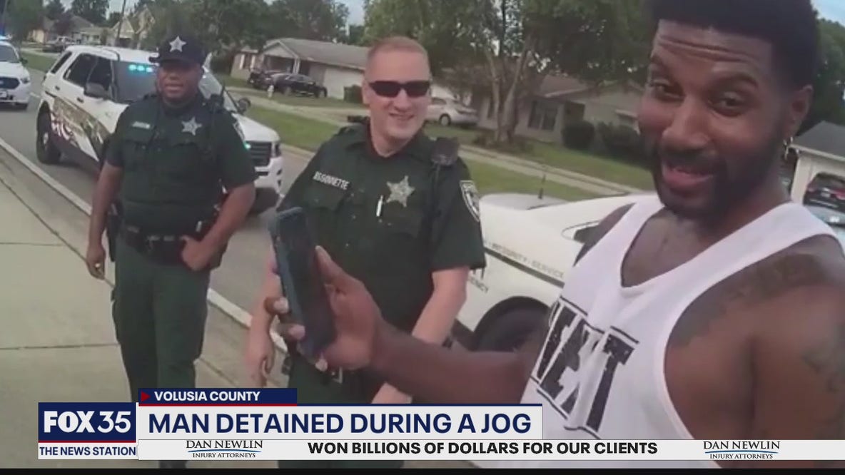 Jogger detained by deputies teams up with Sheriff’s Office for training