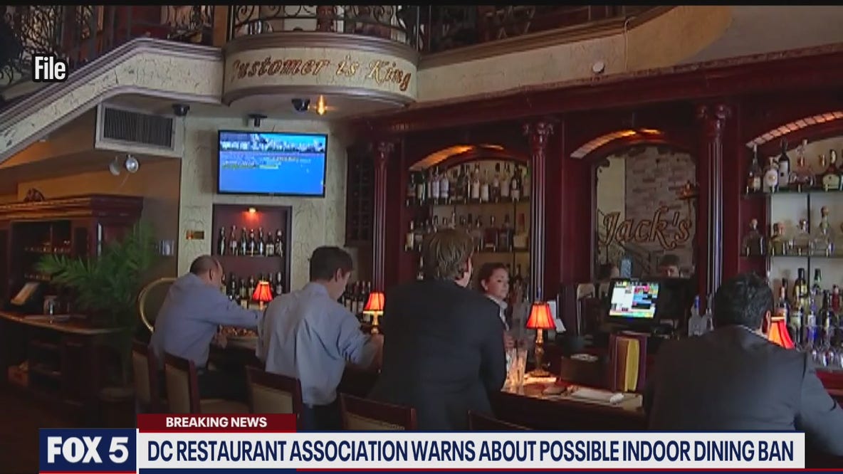 DC banning indoor dining
