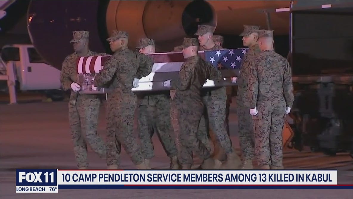 10 Camp Pendleton service members among those killed in Kabul