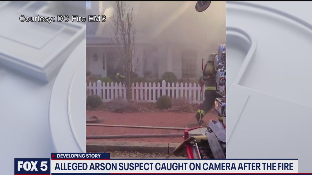 DC man charged with arson in Georgetown home fire