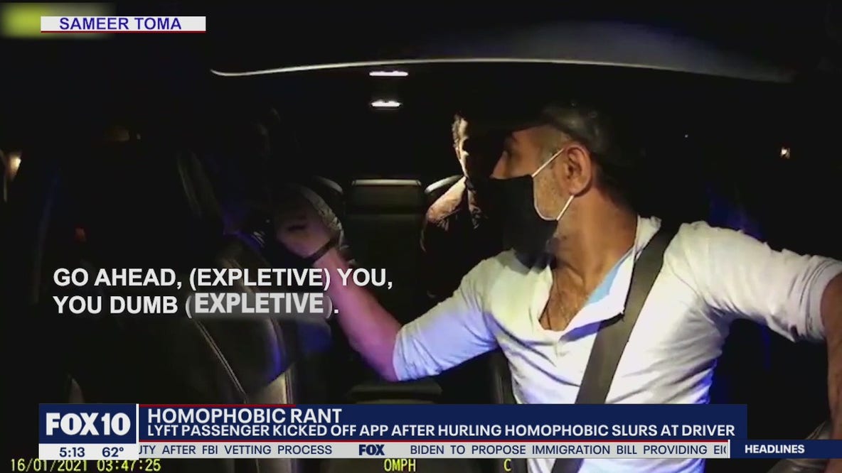 Dashcam video shows 2 passengers berating Lyft driver in Scottsdale