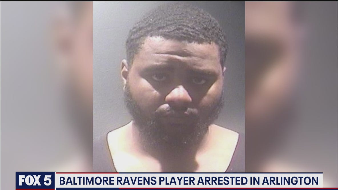 Baltimore Ravens player arrested in Arlington