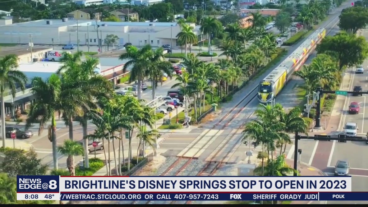 Brightline Disney Springs stop to open in 2023