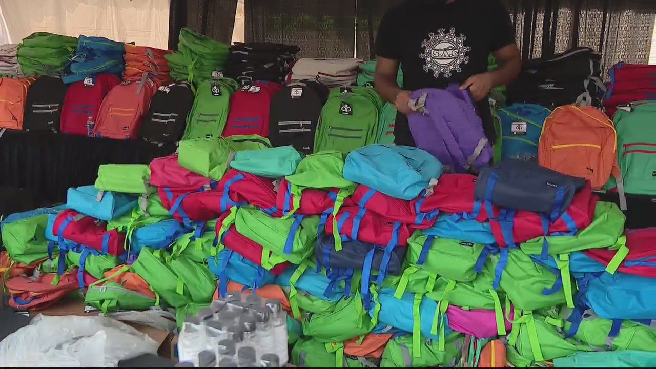 Mike Morse Law firm holds their 8th annual backpack giveaway FOX 2 Detroit