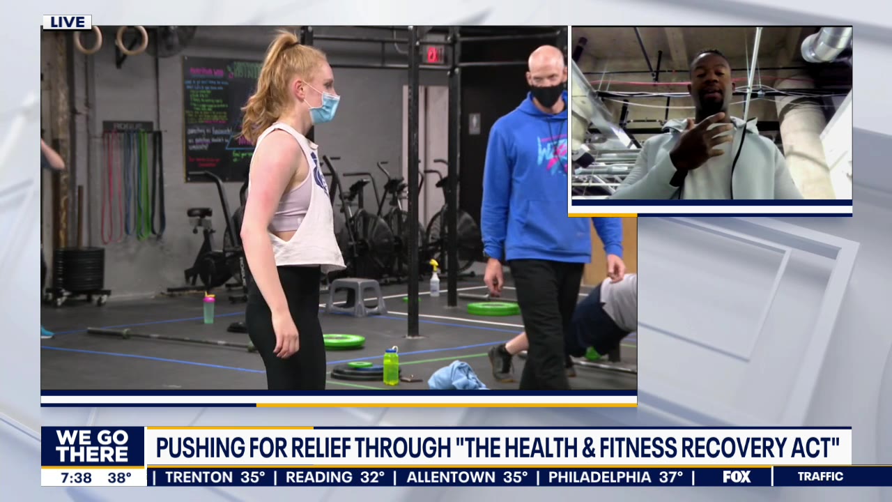 Philadelphia Fitness Coalition protests 2nd shutdown of indoor activities