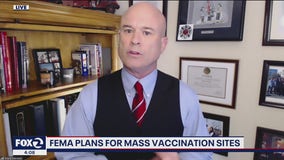 FEMA plans for mass vaccination sites