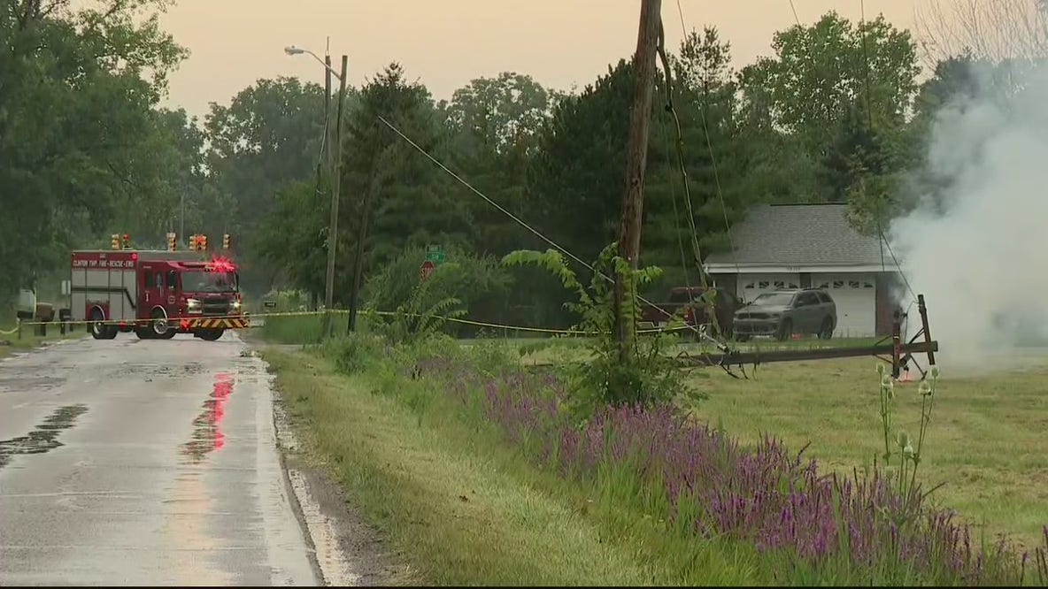 Trail of storm damage left across SE Michigan
