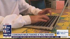 Coronavirus taking toll on kids