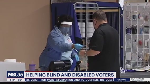 Helping blind and disabled voters